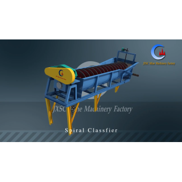 50-100TPH Spiral Screw Quartz Mining Separation Equipment Silica Sand Washing And Grading Machine